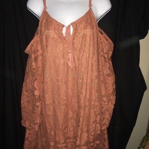 Dusty mauve/rose dress